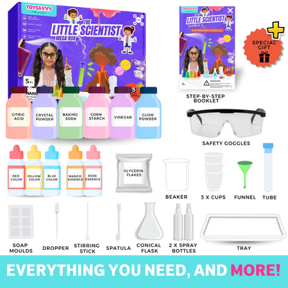 The Little Scientist Mega Box: 85+ Engaging STEM Experiments for Kids