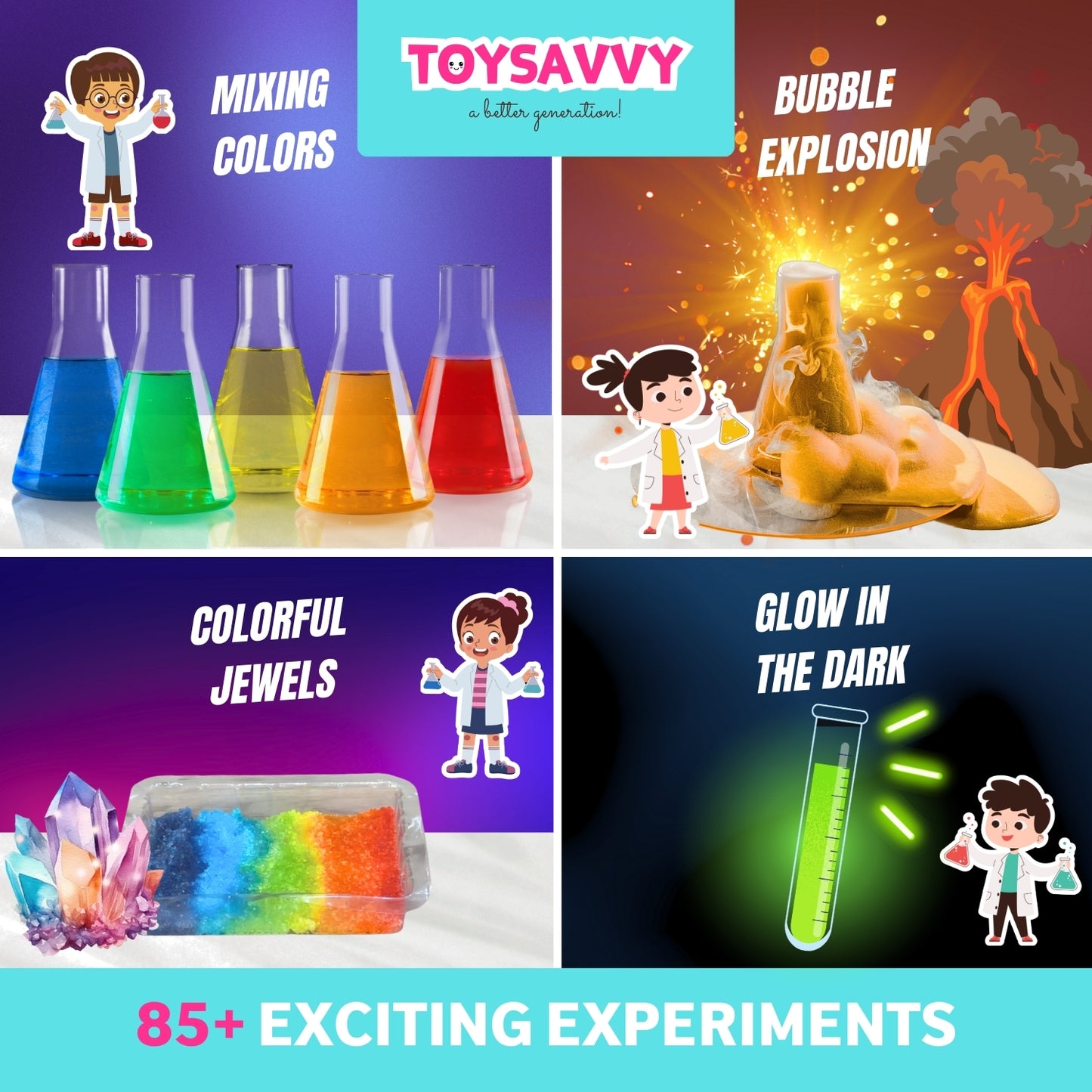 The Little Scientist Mega Box: 85+ Engaging STEM Experiments for Kids
