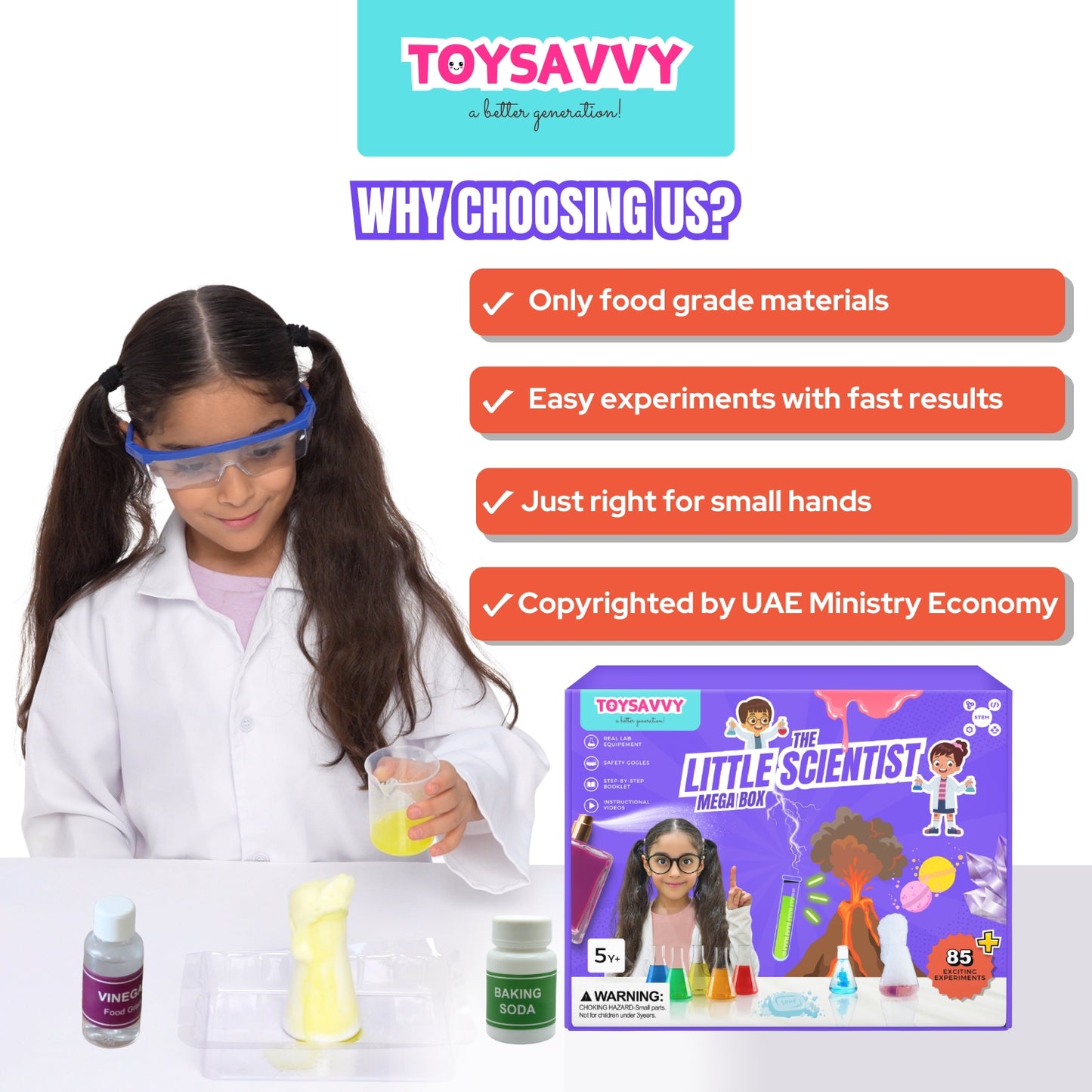 The Little Scientist Mega Box: 85+ Engaging STEM Experiments for Kids